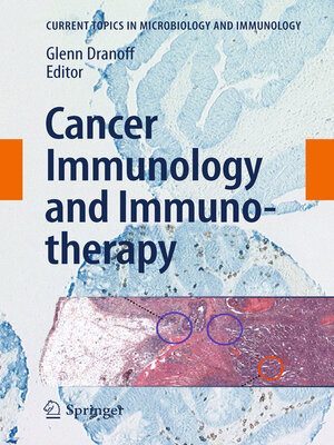 cover image of Cancer Immunology and Immunotherapy